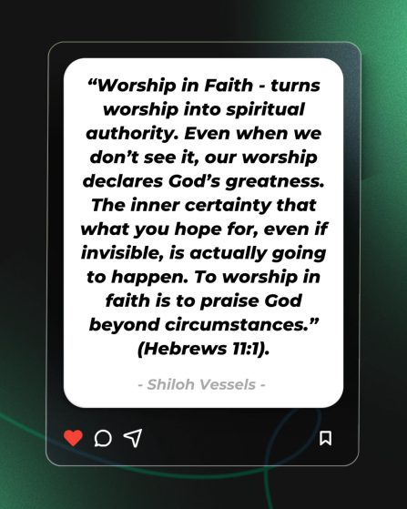 Worship In Faith