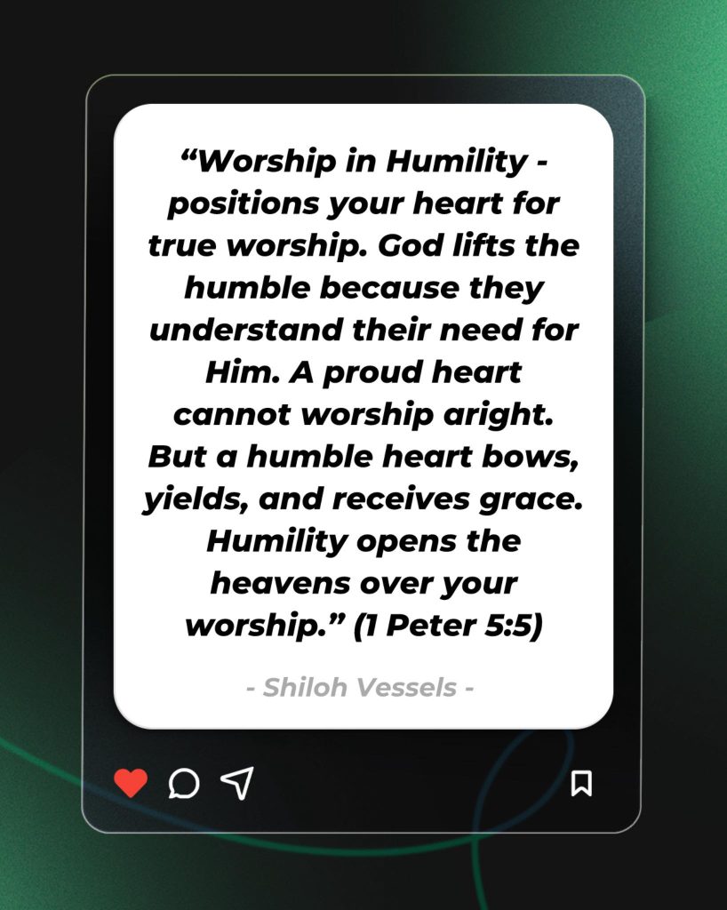 Worship In Humility